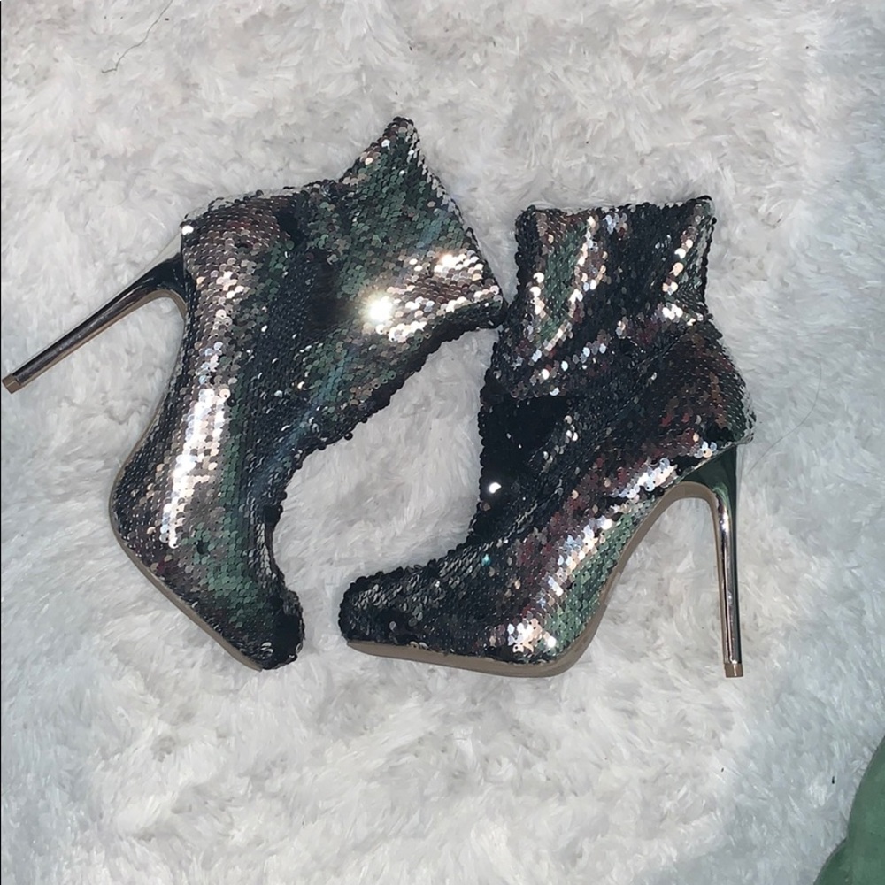 Silver Booties - Picture 2 of 2
